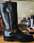 Heritage Rider - Black Veg Tan - 7.5 E
