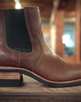 Aurora Square Toe 12 EE Brown