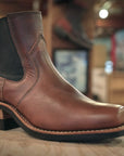 Aurora Square Toe 12 EE Brown