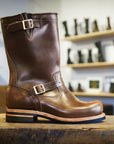 Engineer - Brown Oil Tan - 9 EE