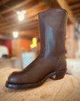 Engineer Round Soft Toe Boot 9 EEE - Brown