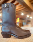 Engineer Square Soft Toe Boot 9 EEE - Brown