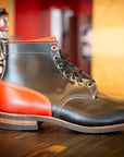 Driver 14 EE Black/Red Oil Tan