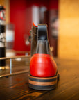 Driver 14 EE Black/Red Oil Tan