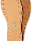 Tacco Footcare Deluxe Leather Men's Orthotic Insole -