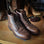 Service Boot - 6.5 E - Brown Veg Tan