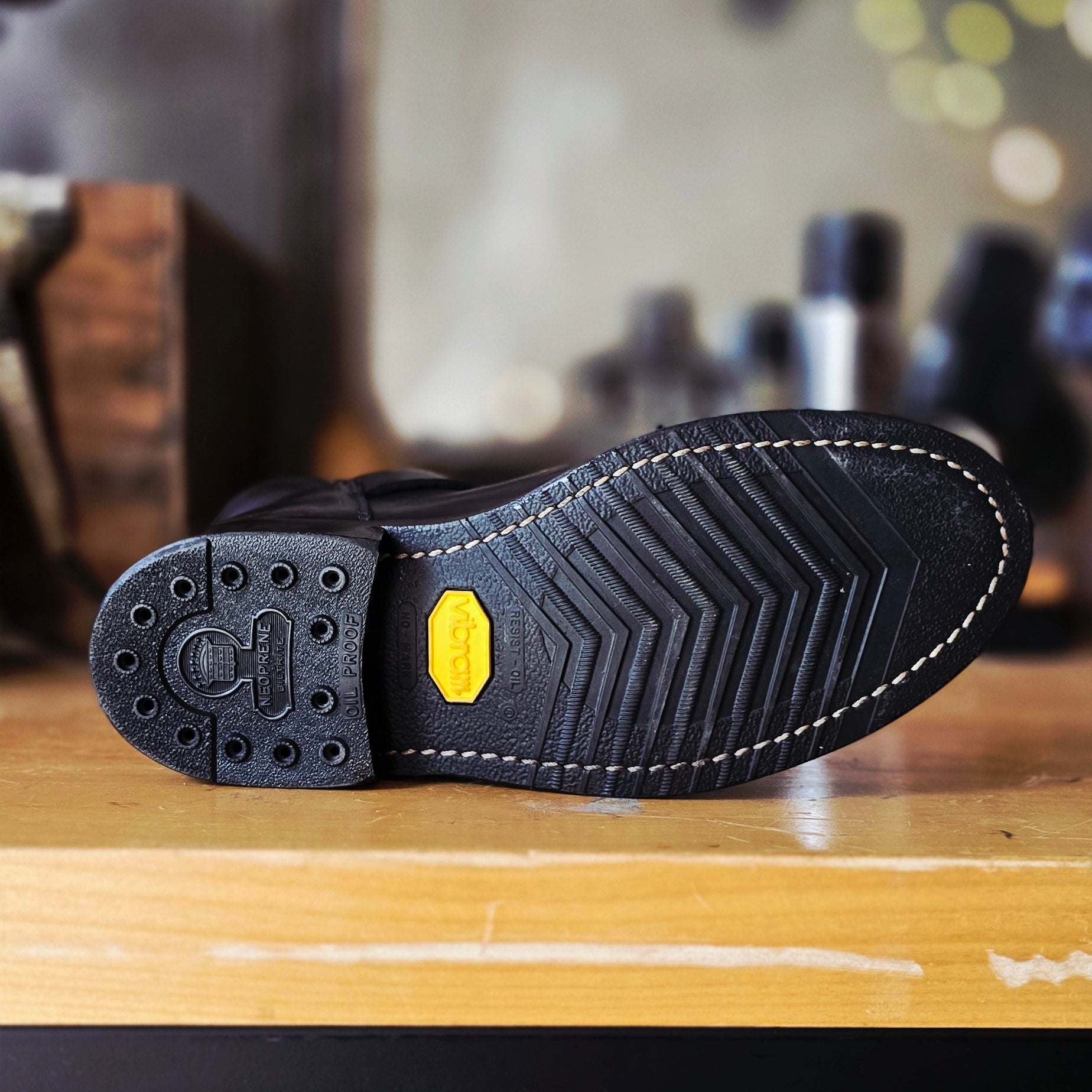 Heritage Rider - Black Veg Tan - 7.5 E