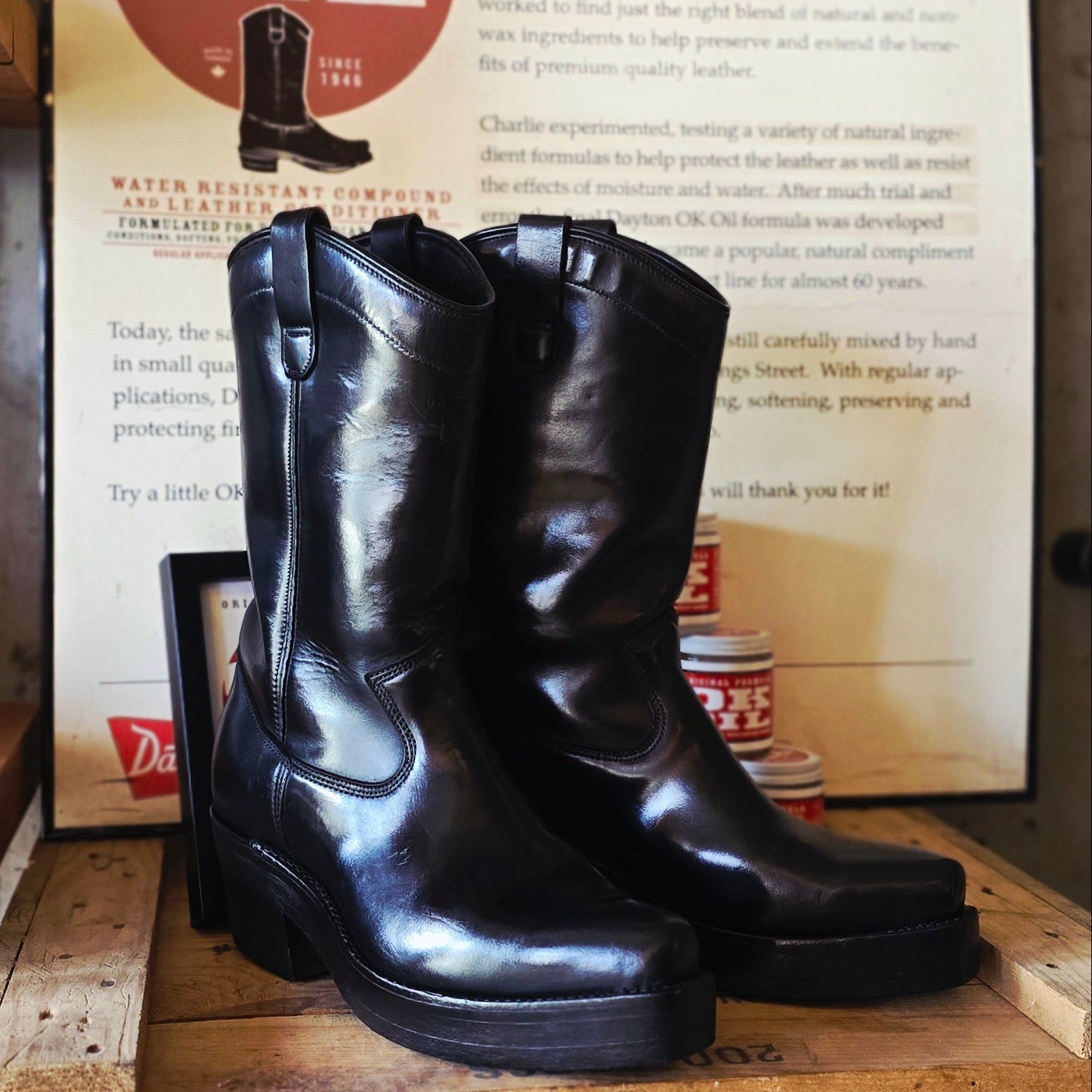 ReBoot - Heritage Black Beauty - Double Sole - 10 E