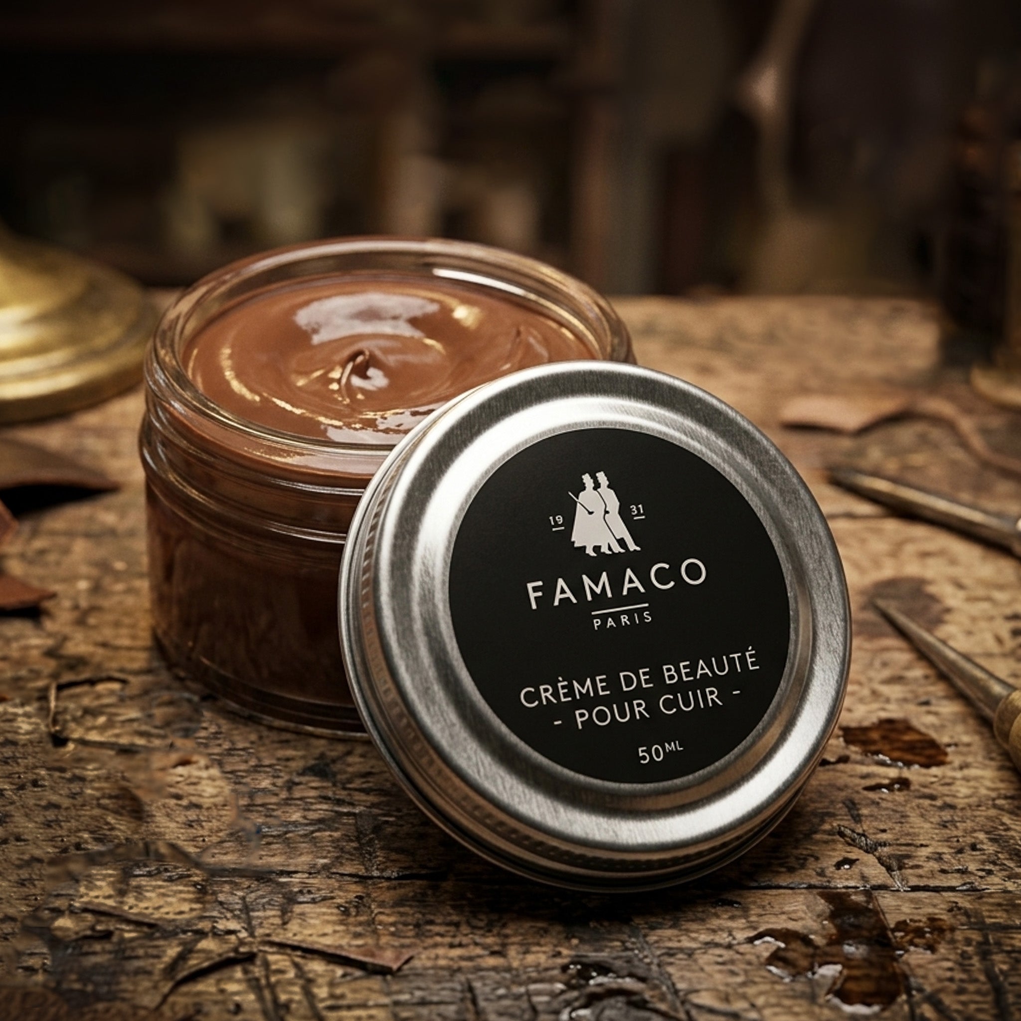 Famaco Havana Brown Shoe Cream (Cream Polish)