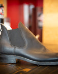 Chelsea Boot 10 EE Black Oil Tan