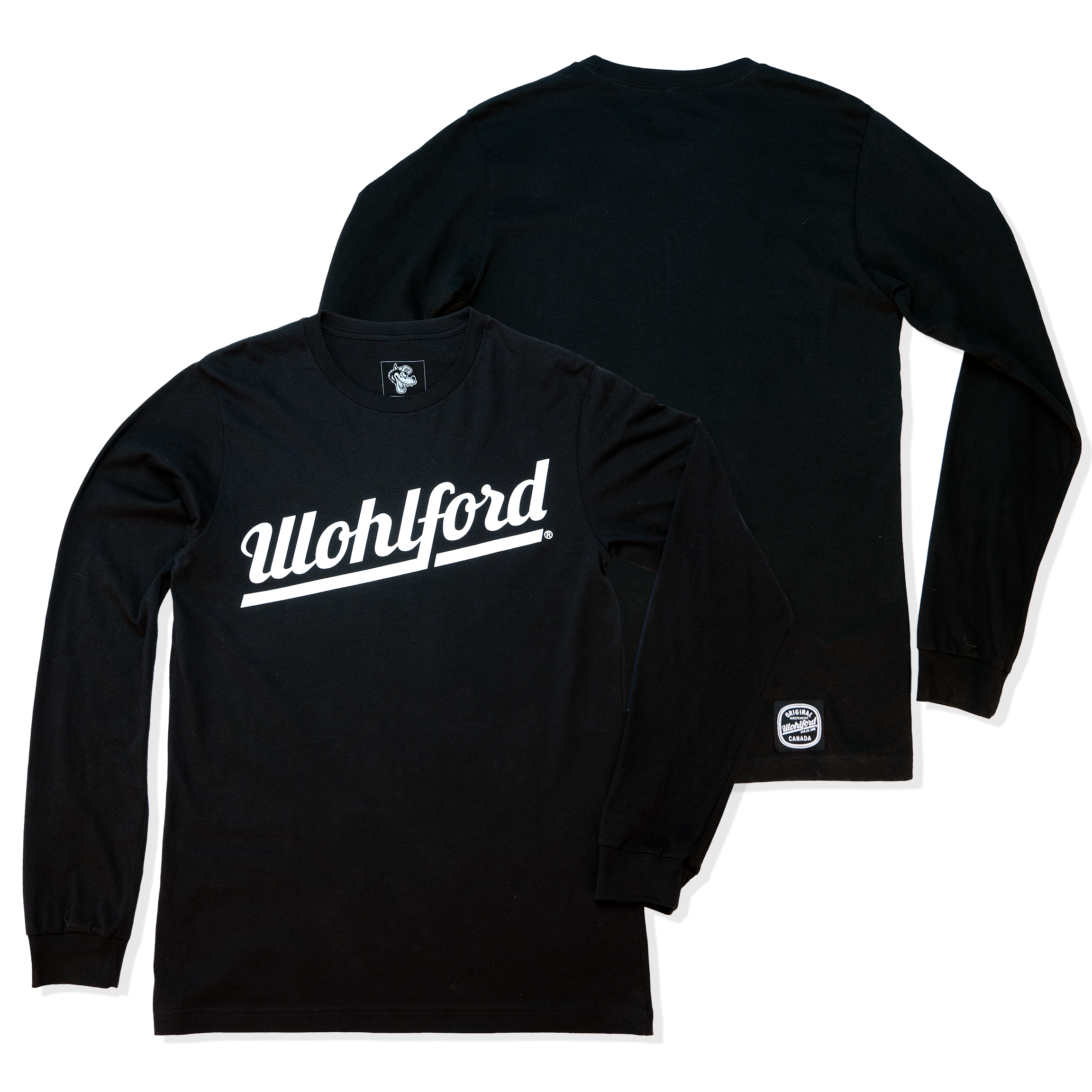 Wohlford Script Long Sleeve Tee