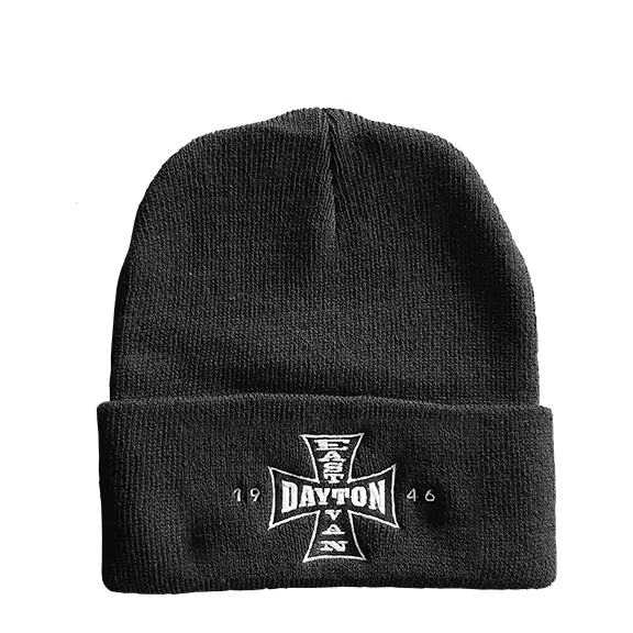 Dayton Cross Toque (Black) - Apparel