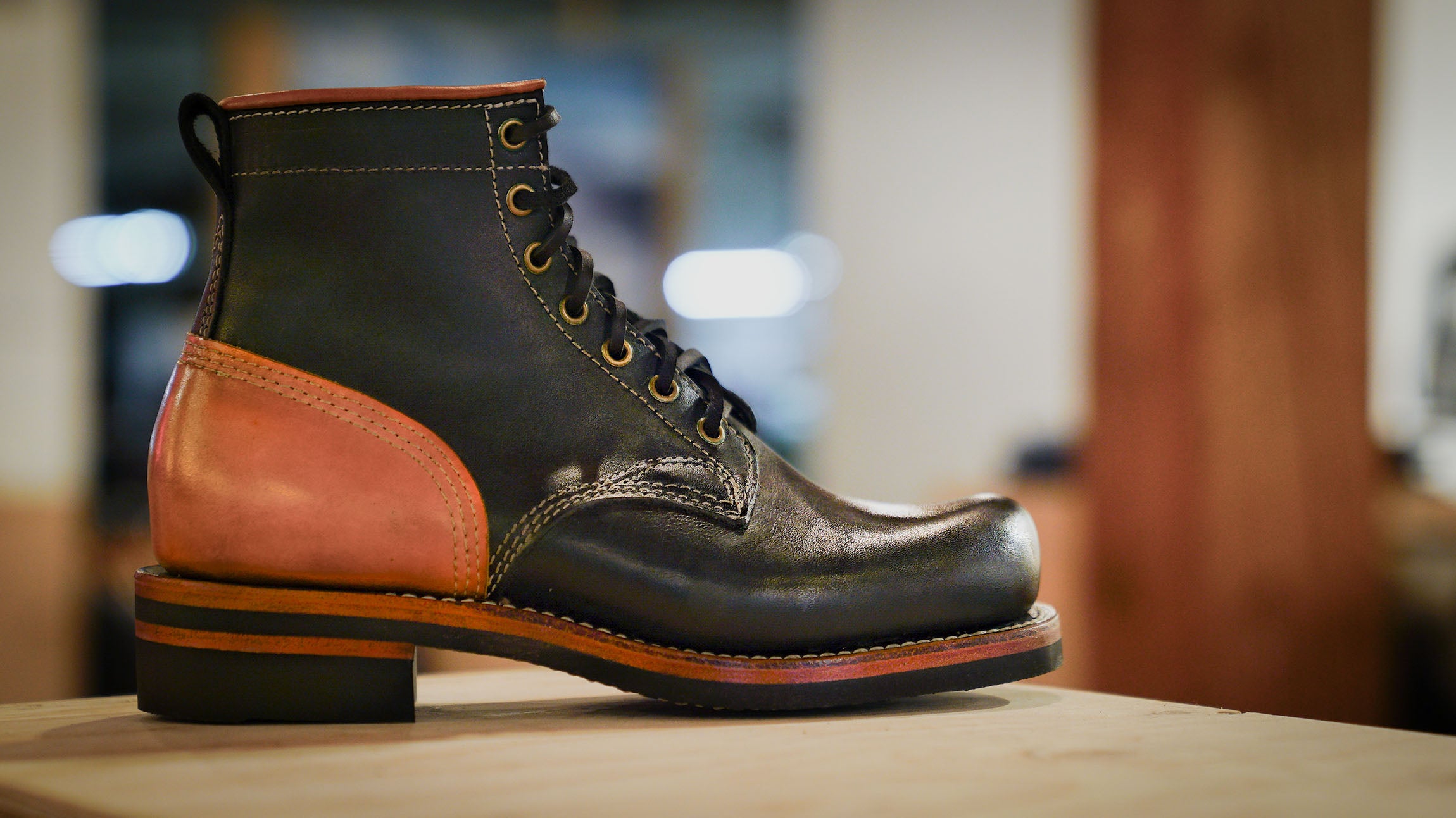 Driver 7 EE Black/Brown Oil Tan