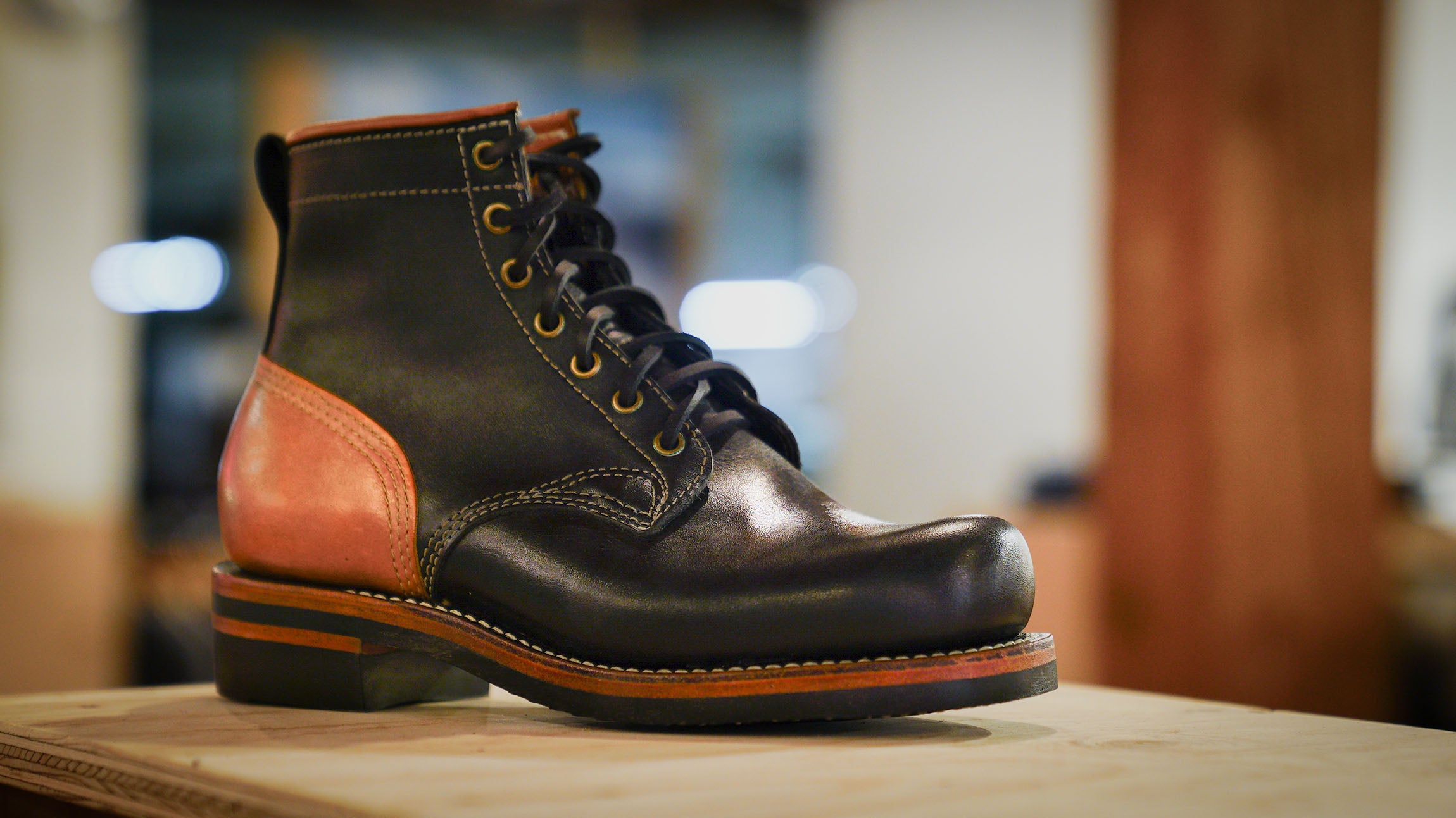 Driver 7 EE Black/Brown Oil Tan