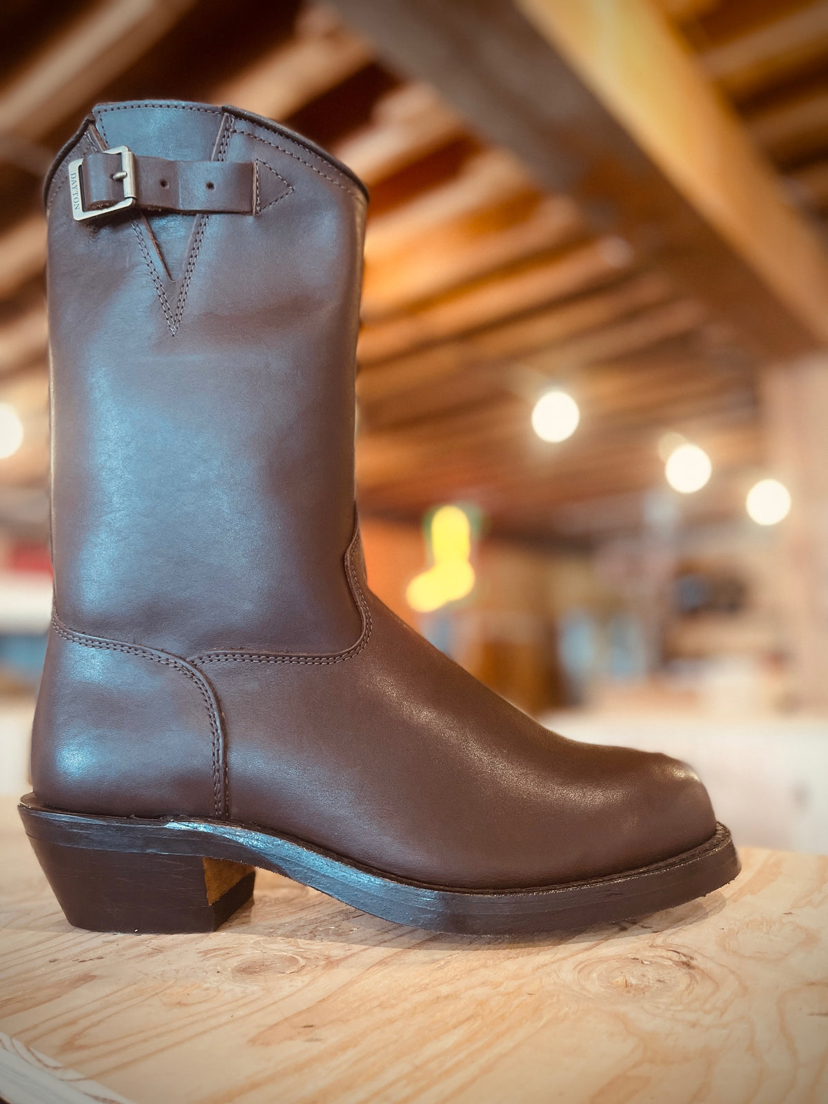 Engineer Round Soft Toe - Rubber Heel