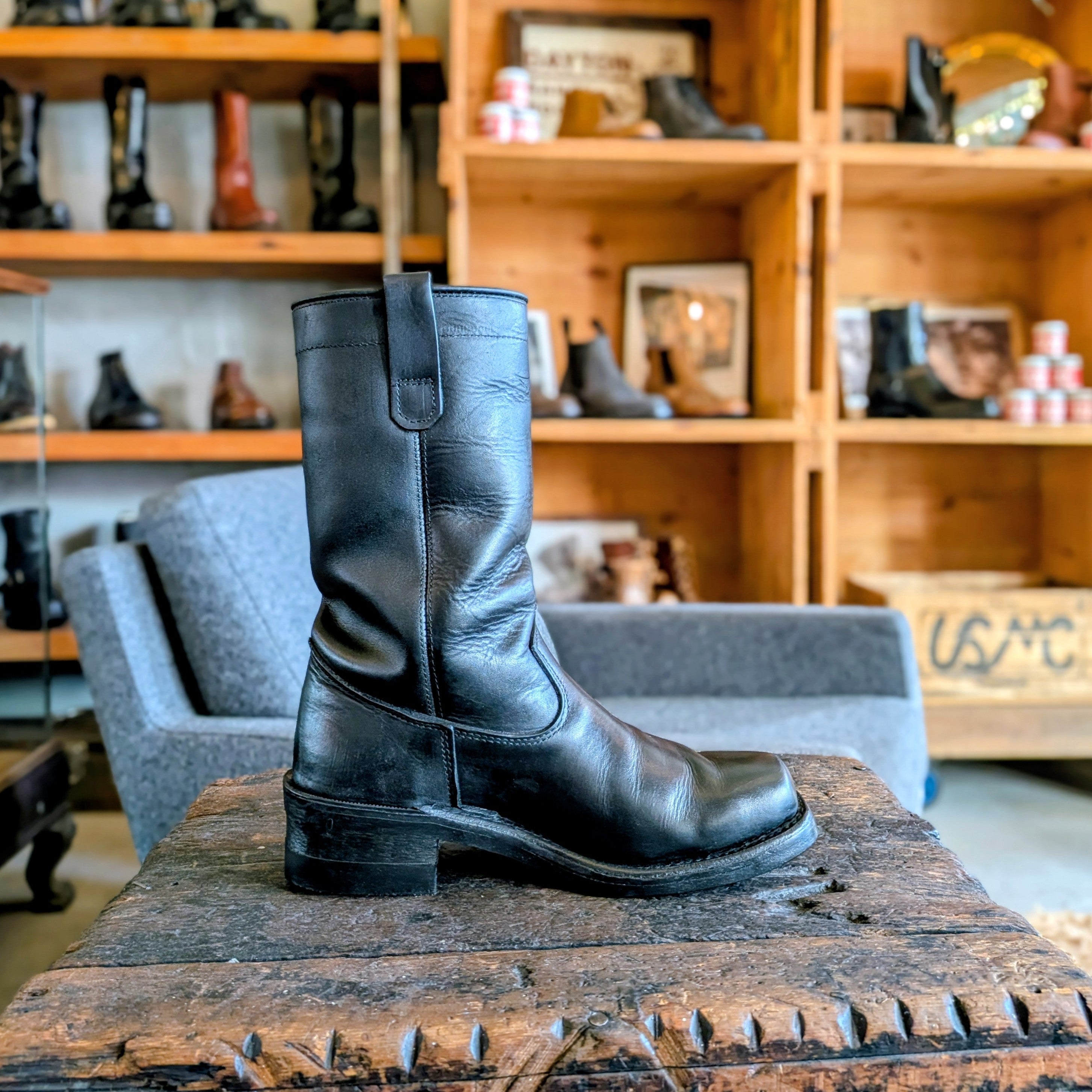ReBoot - Rebel (Strapless) - Black Oil Tan - 6.5 E