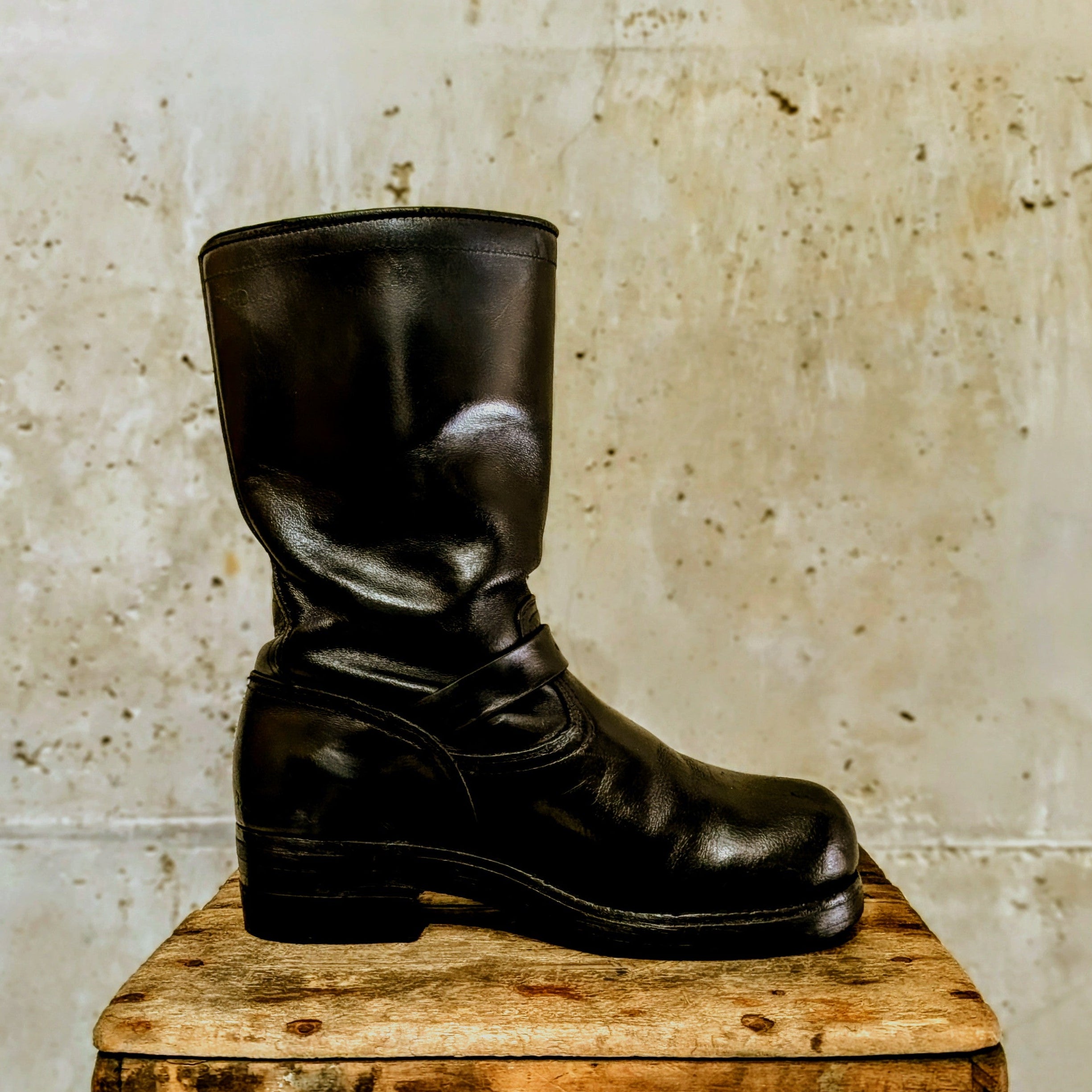 ReBoot - Engineer - Double Sole - Single Buckle Shaft- Black - 7 E