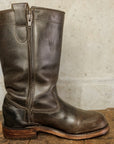 ReBoot - Rider (Strapless with Zipper) - Brown Pull Up Leather - 5 E