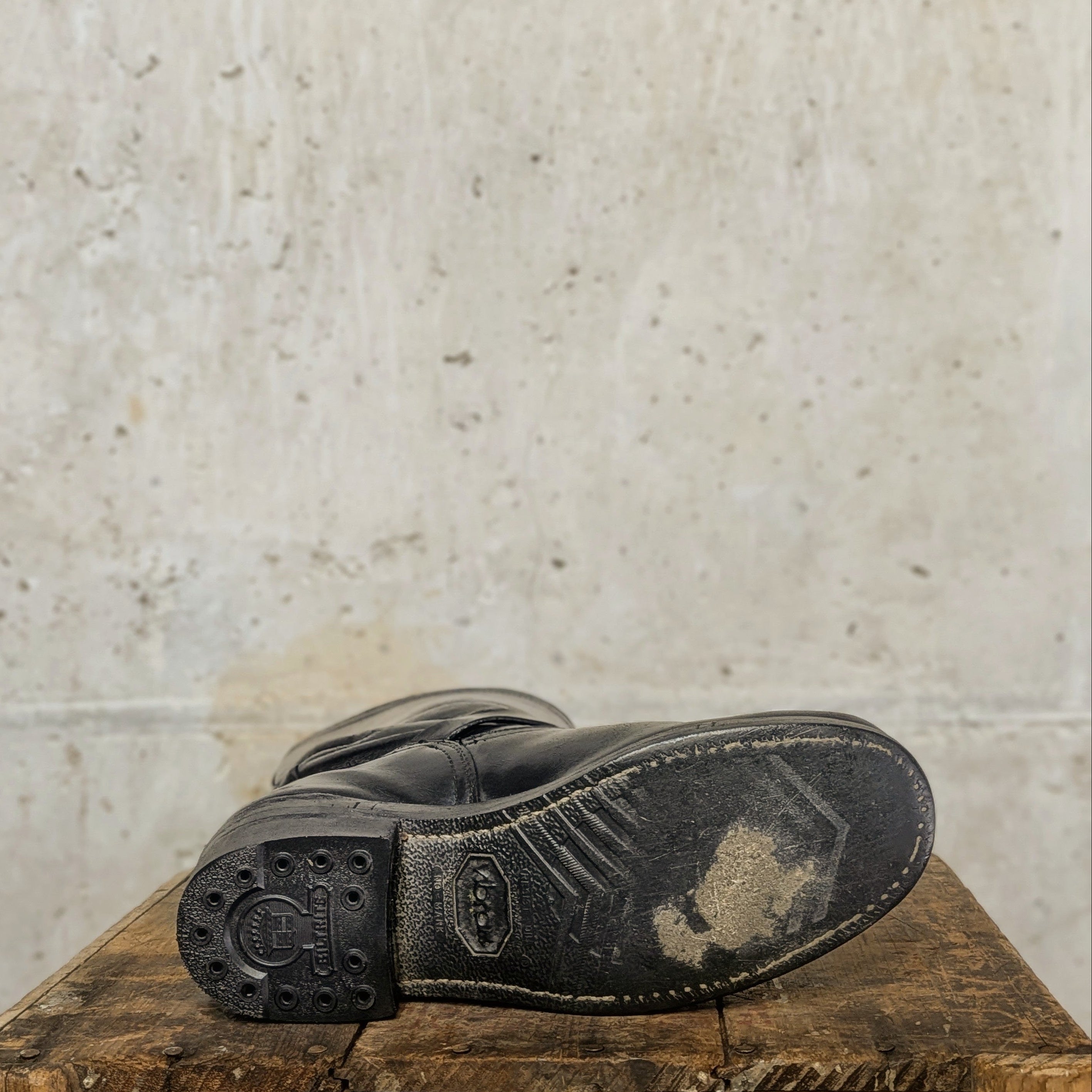 ReBoot - Engineer - Double Sole - Single Buckle Shaft- Black - 7 E