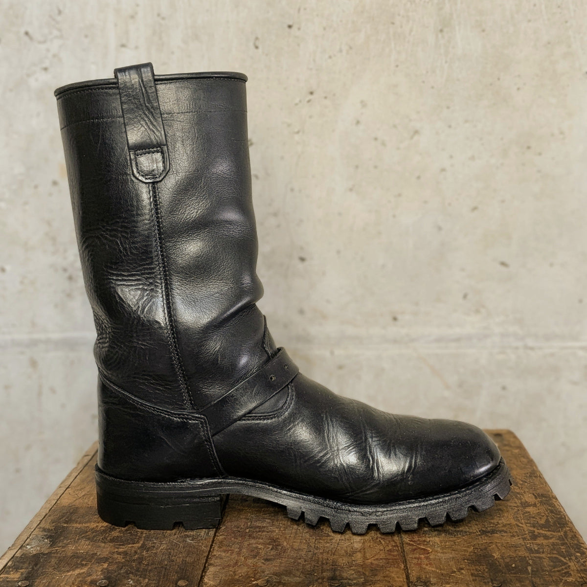 ReBoot - Rider - Black Oil Tan - Lug Sole - 8.5 E