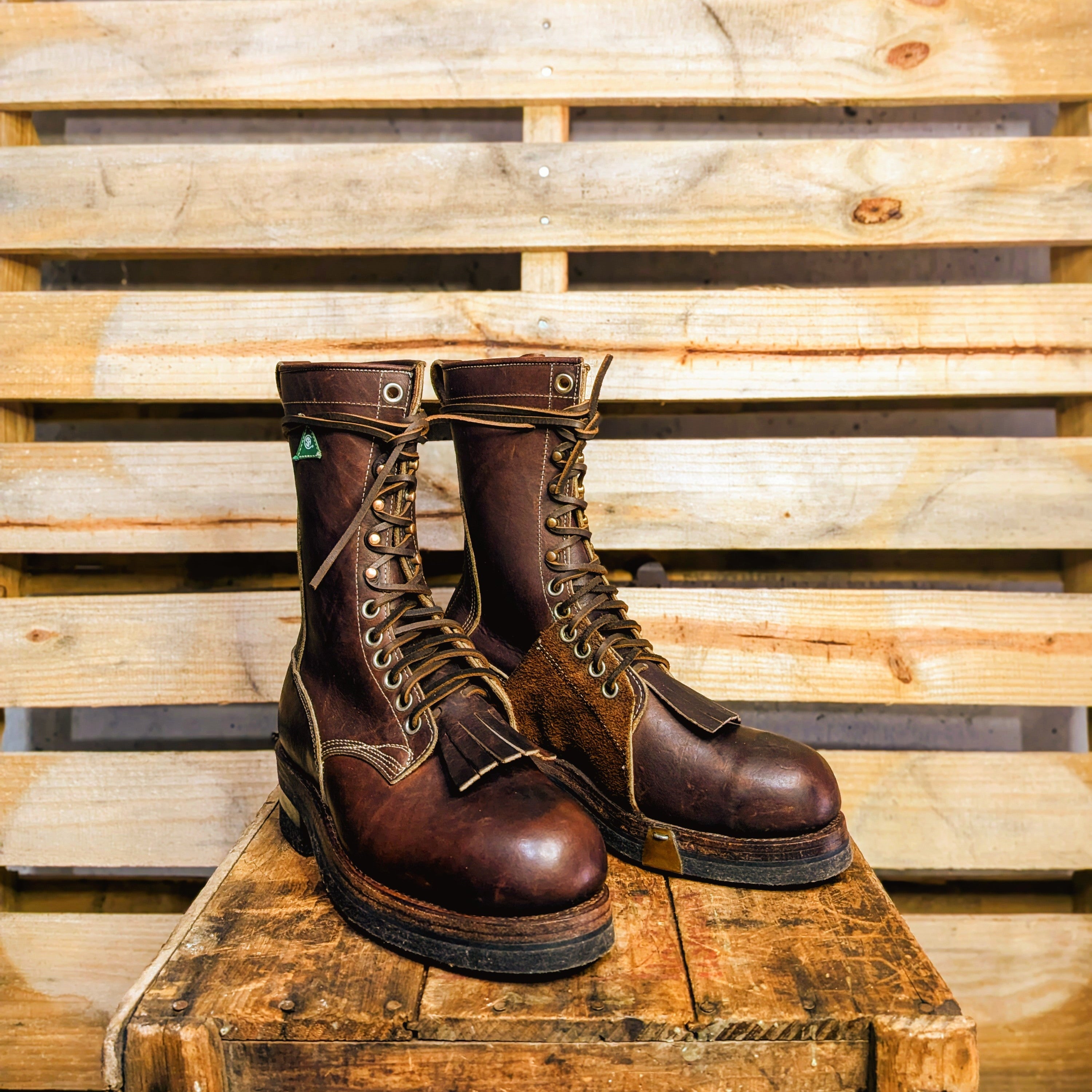 Heritage Lineman CSA - Brown Oil Tan - 10" Shaft - 7D