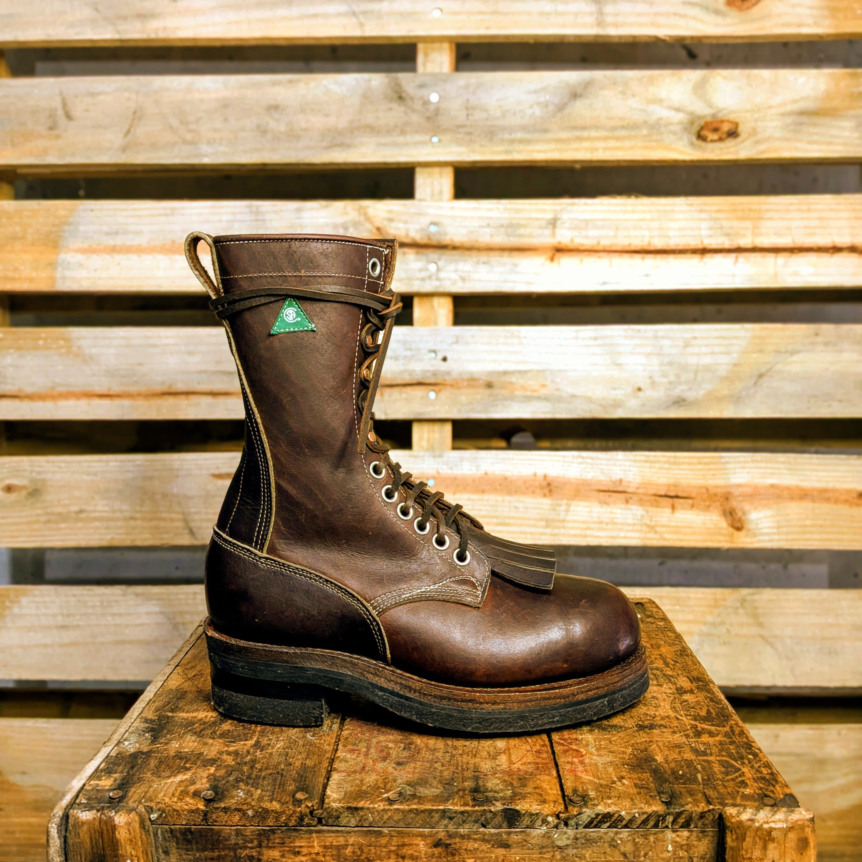 Heritage Lineman CSA - Brown Oil Tan - 10" Shaft - 7D