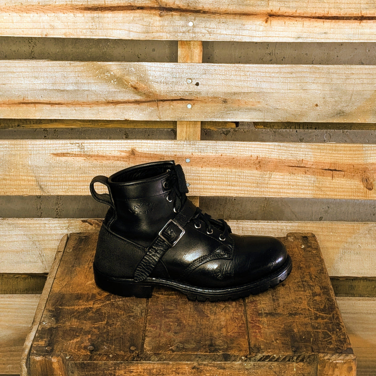ReBoot - X Boot - Black Oil Tan - 4.5 E