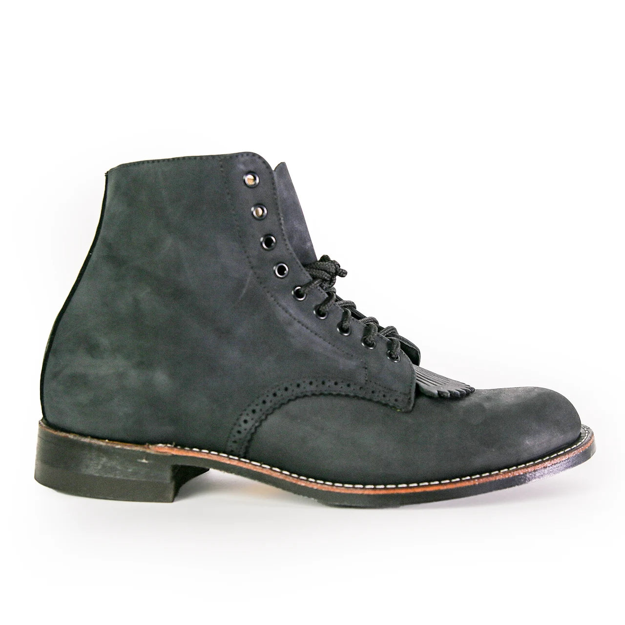 Parade Boot Brogue - Charcoal Nubuck - Boots