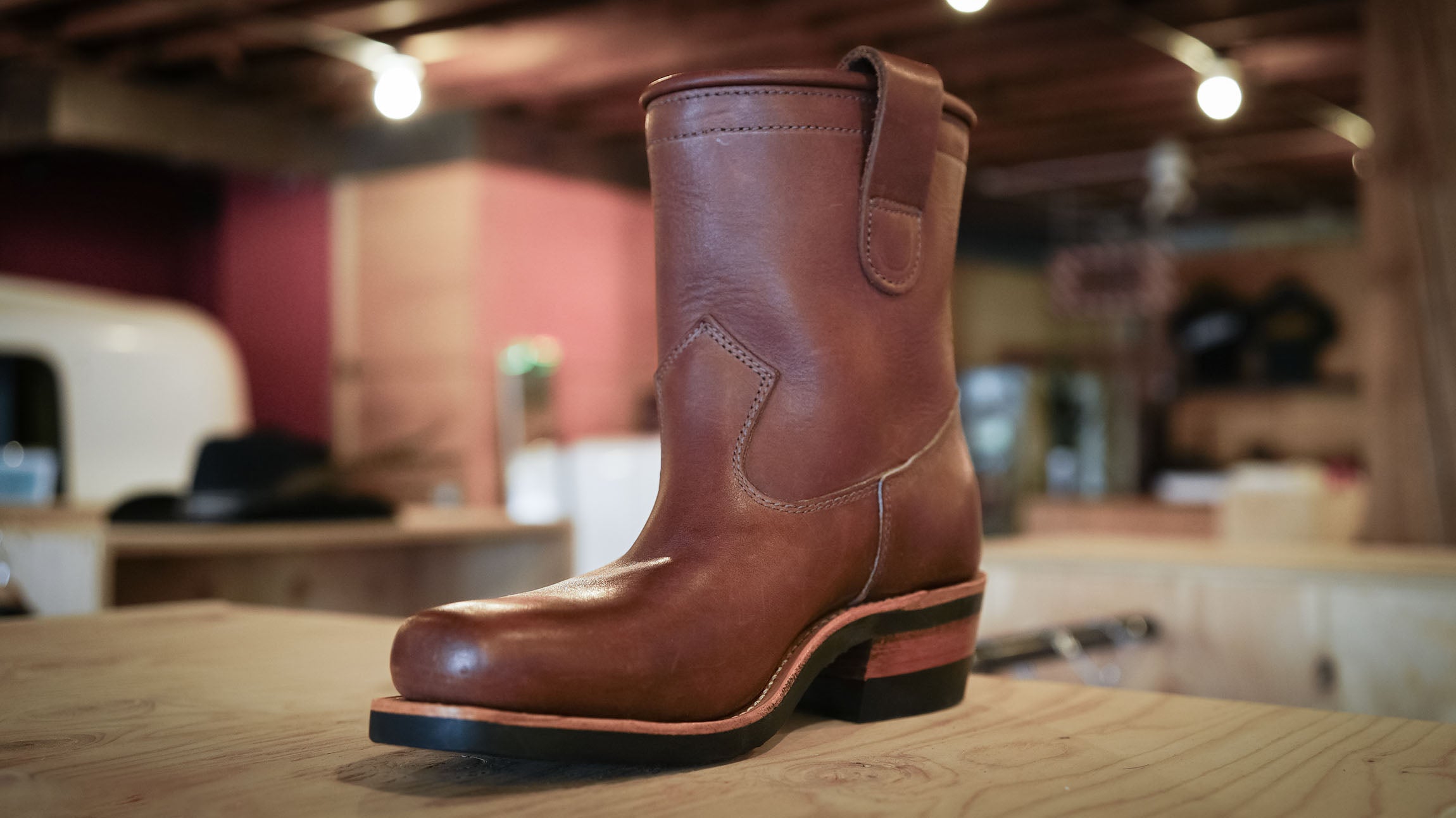 Ride Boot 4 E Brown Oil Tan