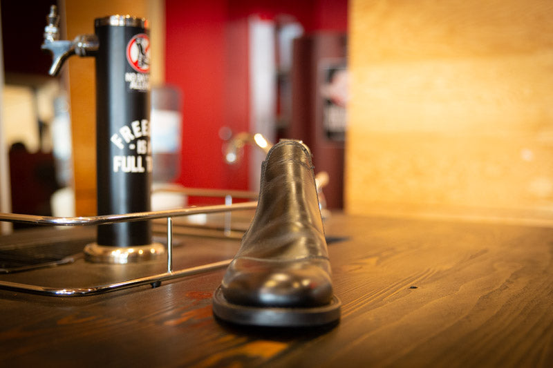 Chelsea Boot 8.5 E Black Chrome