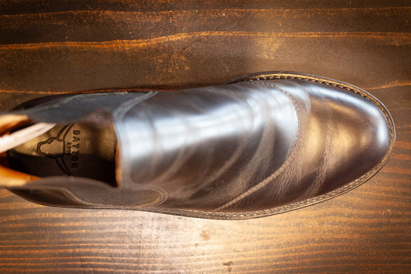 Chelsea Boot 8.5 E Black Chrome