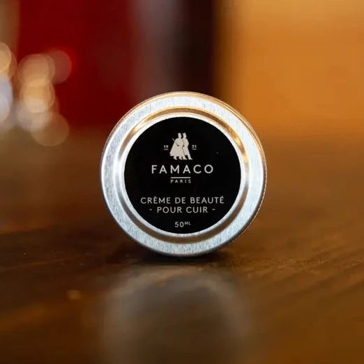Famaco Black Shoe Cream (Cream Polish) - Boot care