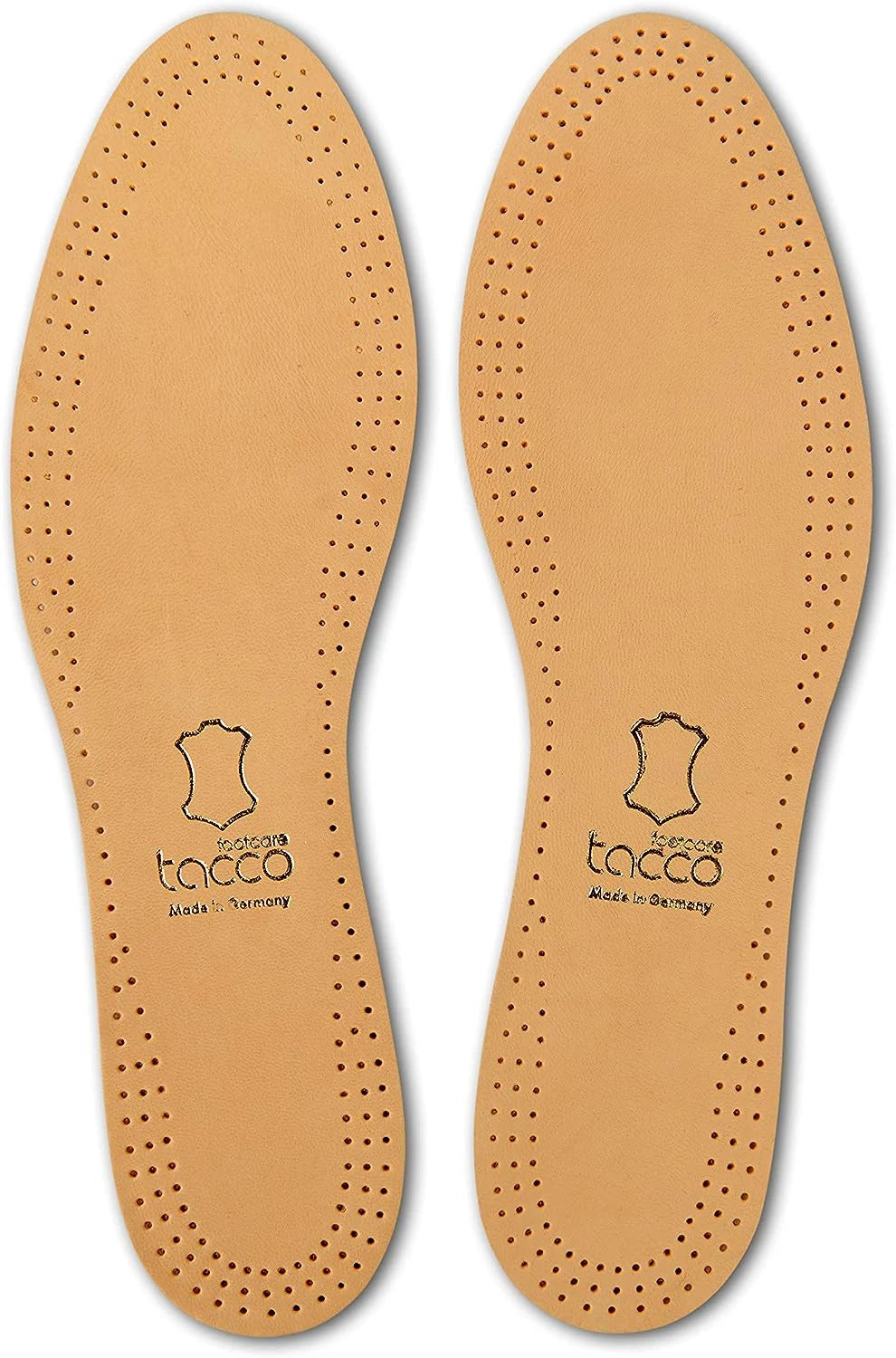 Tacco Footcare Deluxe Leather Men&#39;s Orthotic Insole - 